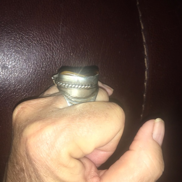 COPY - 925 Men’s silver ring. - Picture 8 of 10
